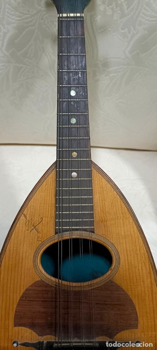 Instrumentos musicales: -PHEBE- MANDOLINA FRANCESA S.XIX - Foto 4