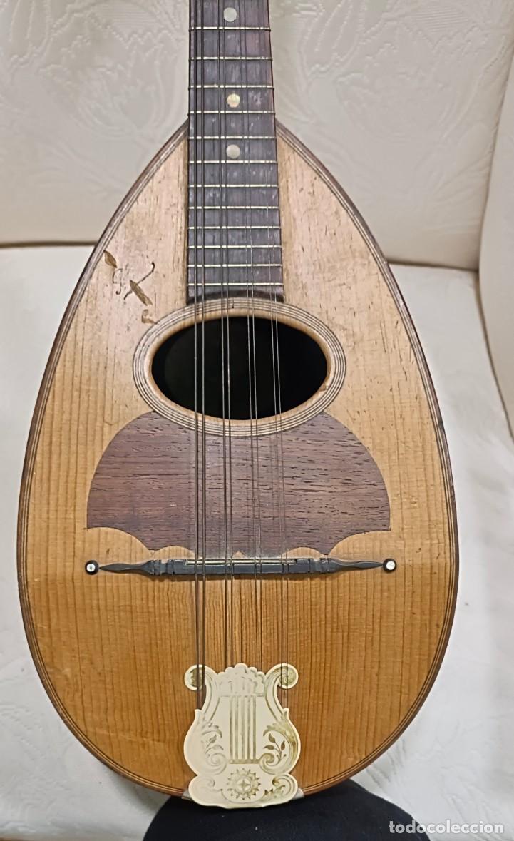 Instrumentos musicales: -PHEBE- MANDOLINA FRANCESA S.XIX - Foto 5