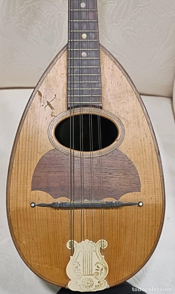 Instrumentos musicales: -PHEBE- MANDOLINA FRANCESA S.XIX - Foto 8