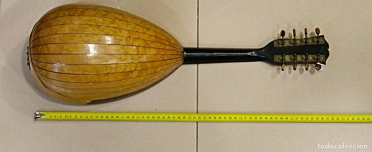 Instrumentos musicales: -PHEBE- MANDOLINA FRANCESA S.XIX - Foto 12