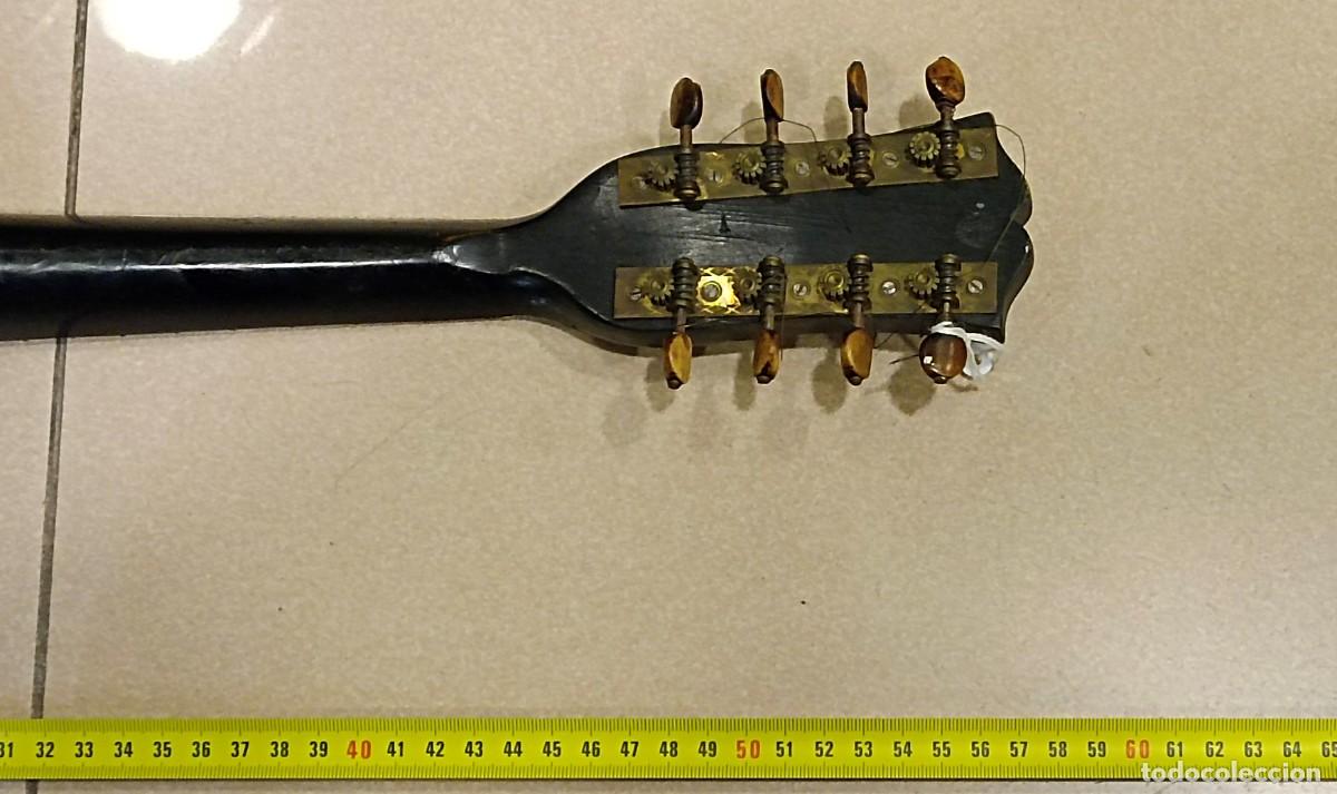 Instrumentos musicales: -PHEBE- MANDOLINA FRANCESA S.XIX - Foto 13