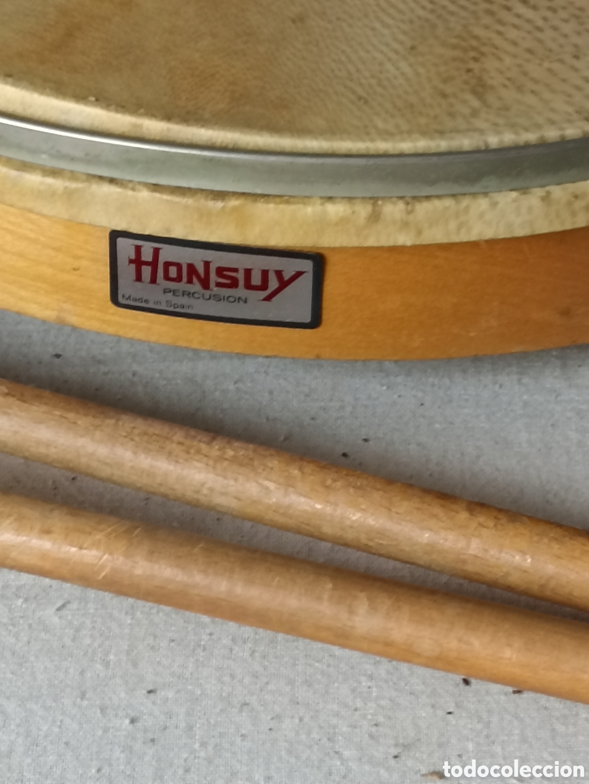 Instrumentos musicales: Percusi&oacute;n con 2 baquetas bueno sonido - Foto 2