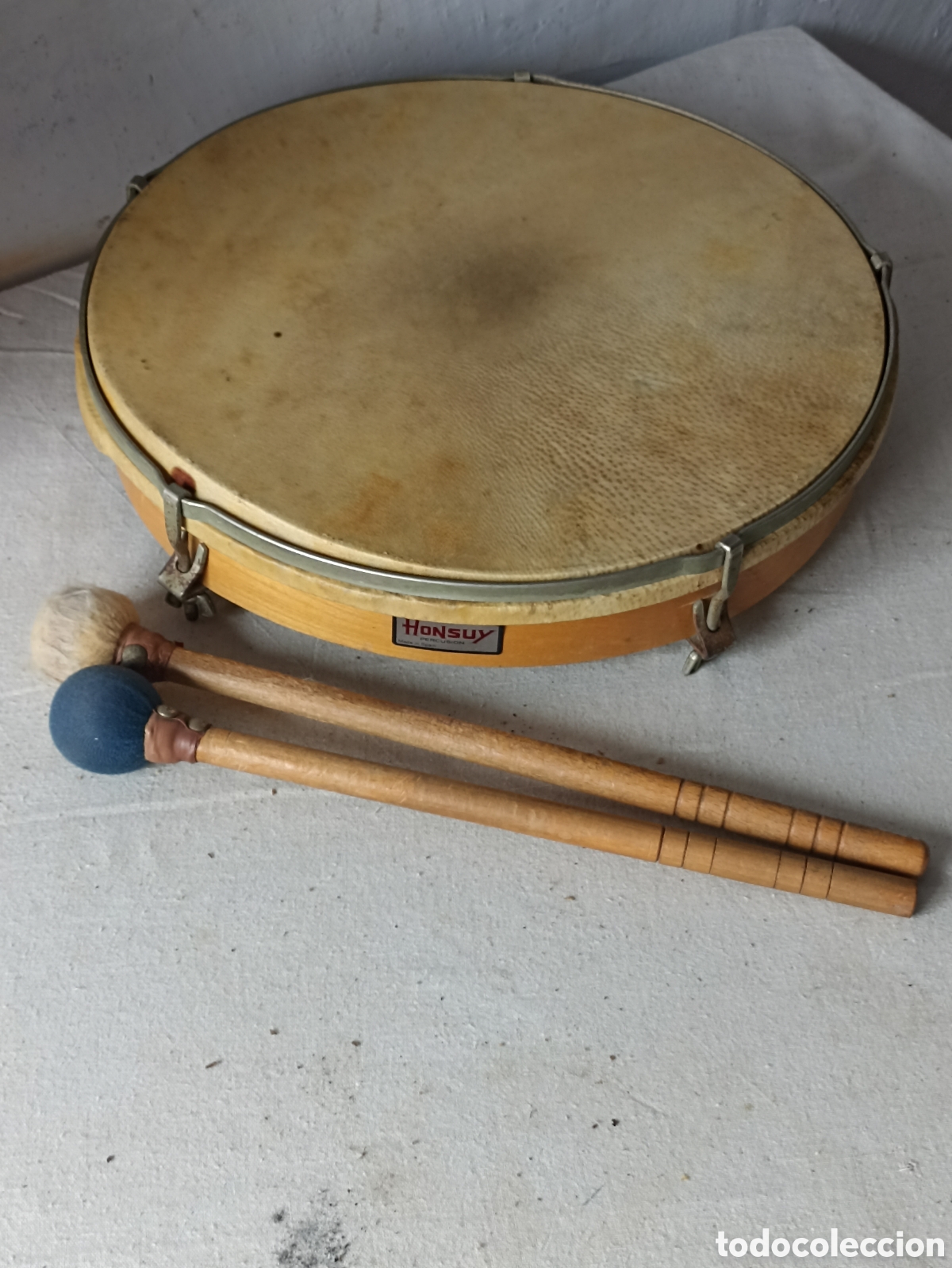 Instrumentos musicales: Percusi&oacute;n con 2 baquetas bueno sonido - Foto 1