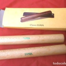 Instrumentos musicales: CLAVES HAYA - SAMBA REF. 552 - MADE IN SPAIN