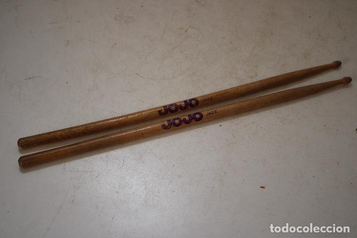 Instrumentos musicales: 2 baquetas jojo jazz - Foto 1