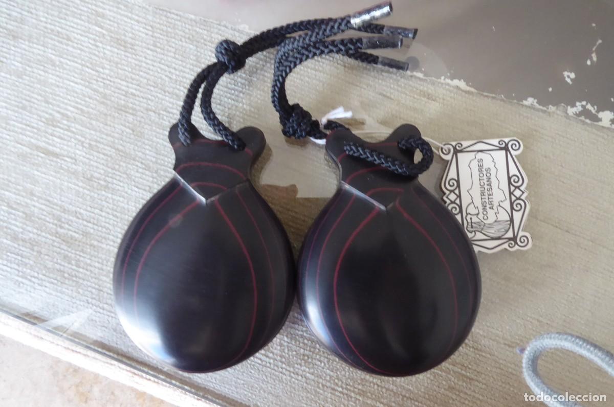 Instrumentos musicales: Casta&ntilde;uelas con funda - Foto 3