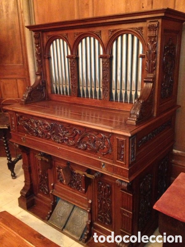 harmonium - antiguo instrumento musical indu - - Acheter Instruments à vent  anciens de la famille des bois sur todocoleccion