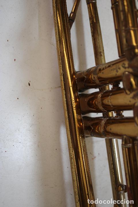 Instrumentos musicales: antigua trompeta inglesa - Foto 15