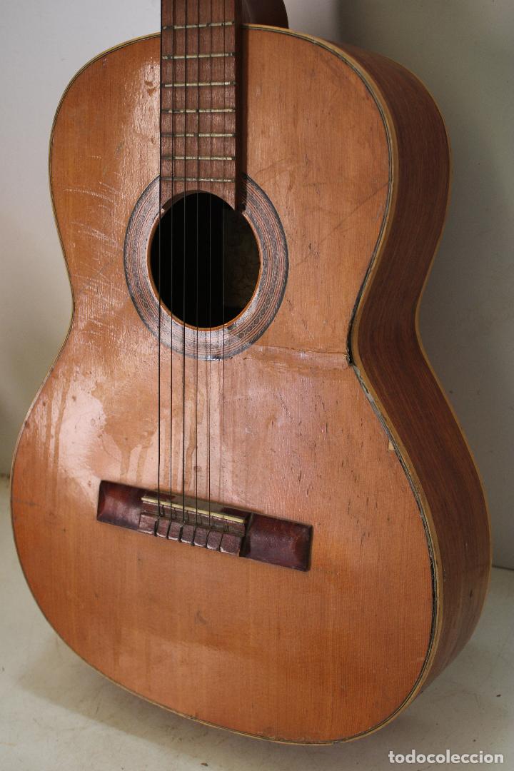 Instrumentos musicales: antigua guitarra romanza - Foto 8