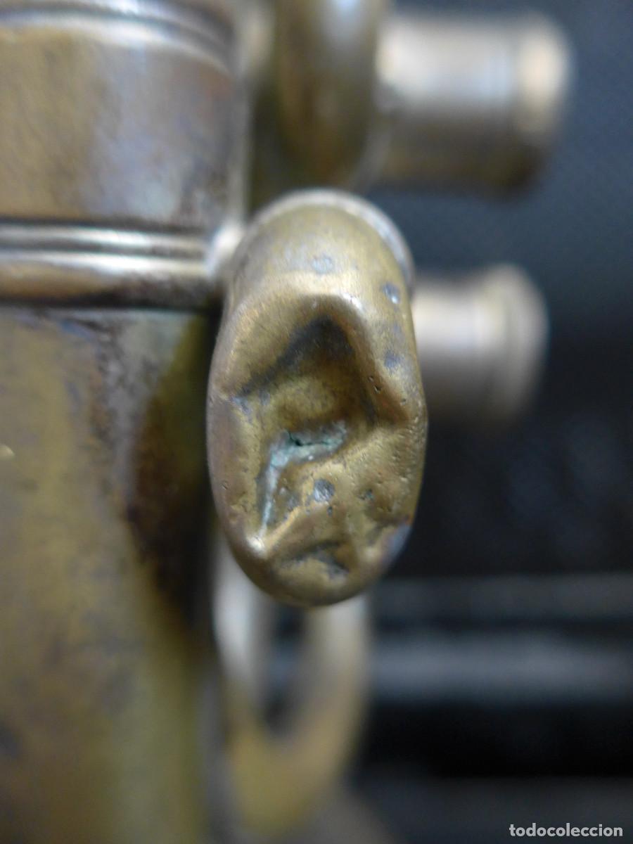 Instrumentos musicales: ANTIGUA CORNETA HONSUY DE DOBLE PISTON - Foto 9