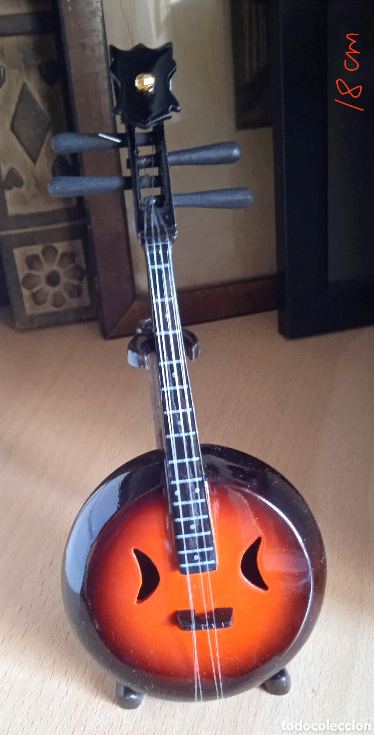 Instrumentos musicales: La&uacute;d instrumento musical madera y miniatura - Foto 2