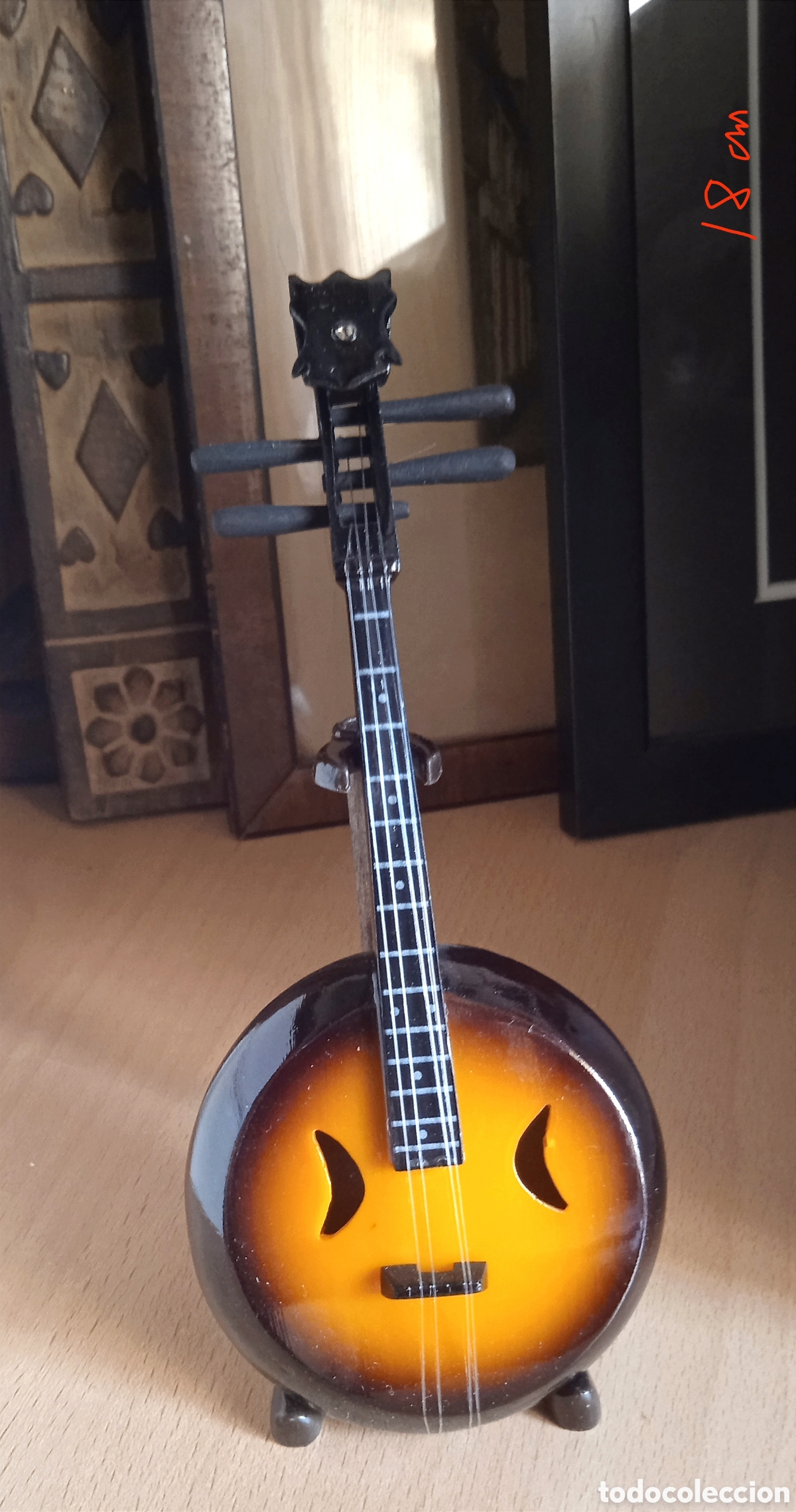 Instrumentos musicales: La&uacute;d instrumento musical madera y miniatura - Foto 4