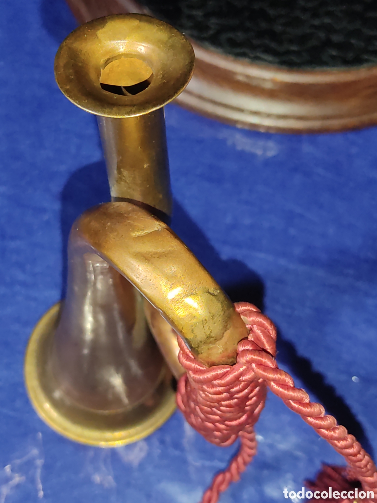 Instrumentos musicales: Corneta de cobre y lat&oacute;n. - Foto 4