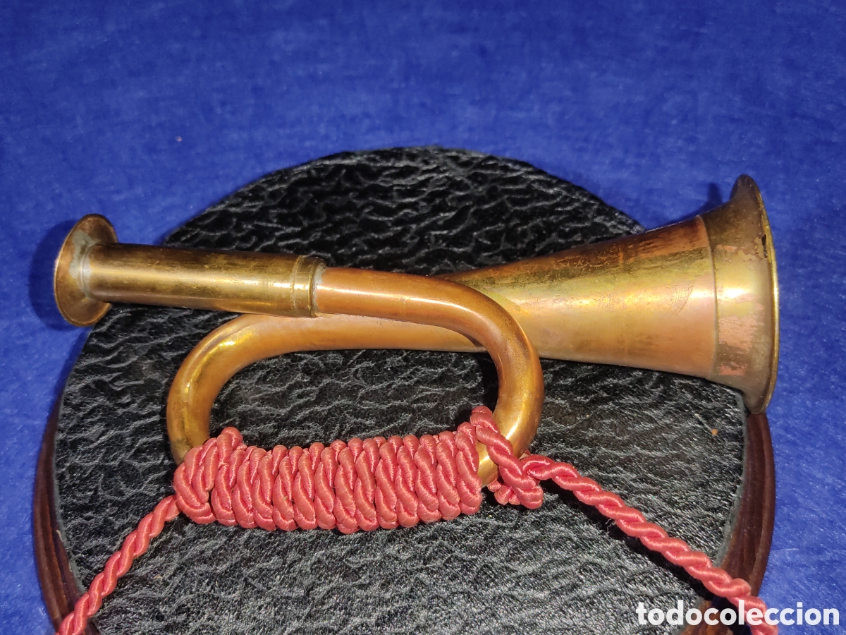 Instrumentos musicales: Corneta de cobre y lat&oacute;n. - Foto 7