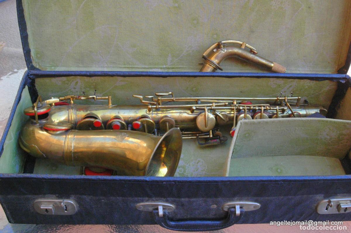 Instrumentos musicales: Saxof&oacute;n alto, Antig&uuml;o, Cl&aacute;sico. - Foto 4