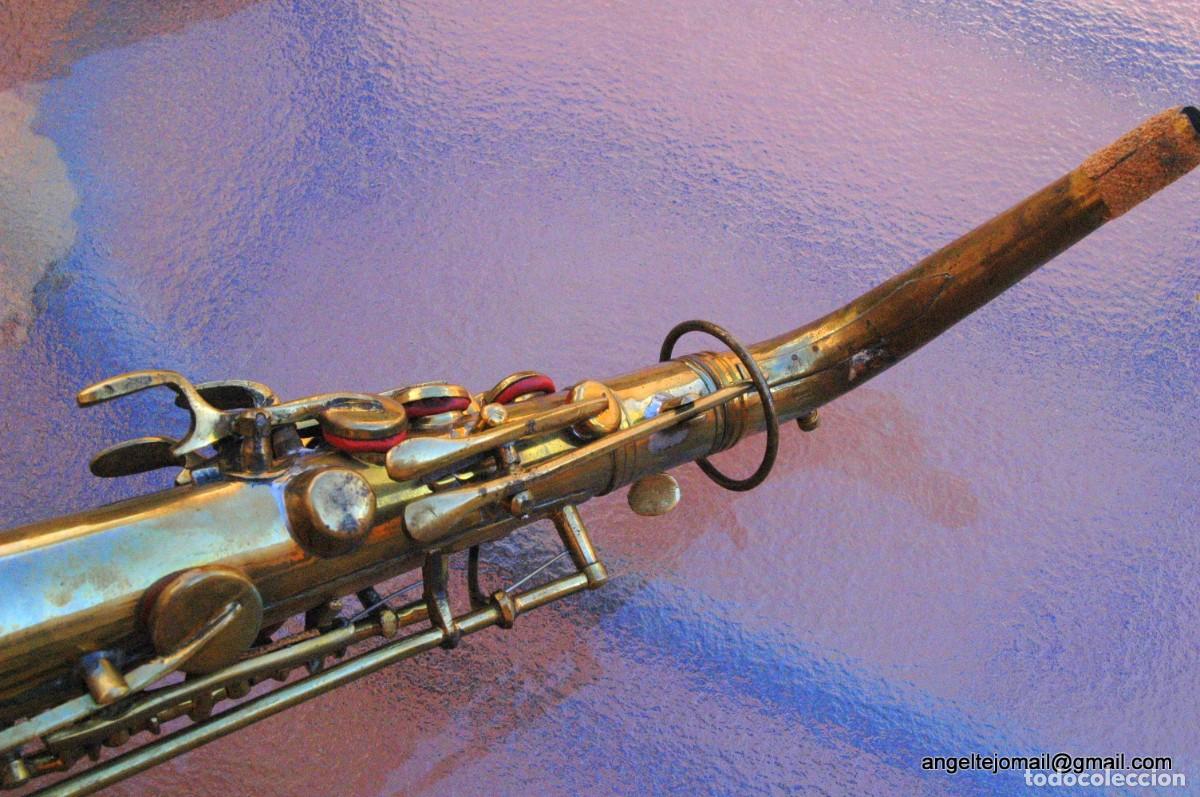 Instrumentos musicales: Saxof&oacute;n alto, Antig&uuml;o, Cl&aacute;sico. - Foto 8