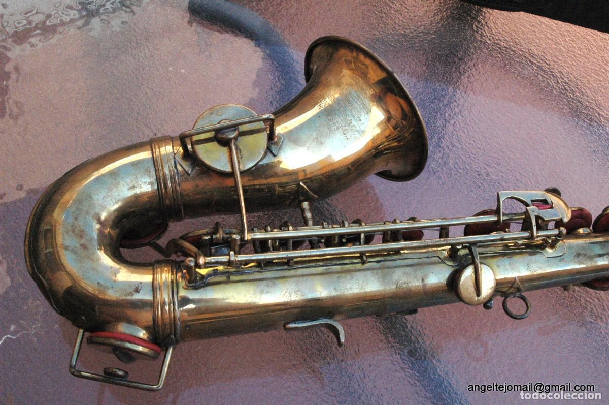 Instrumentos musicales: Saxof&oacute;n alto, Antig&uuml;o, Cl&aacute;sico. - Foto 3