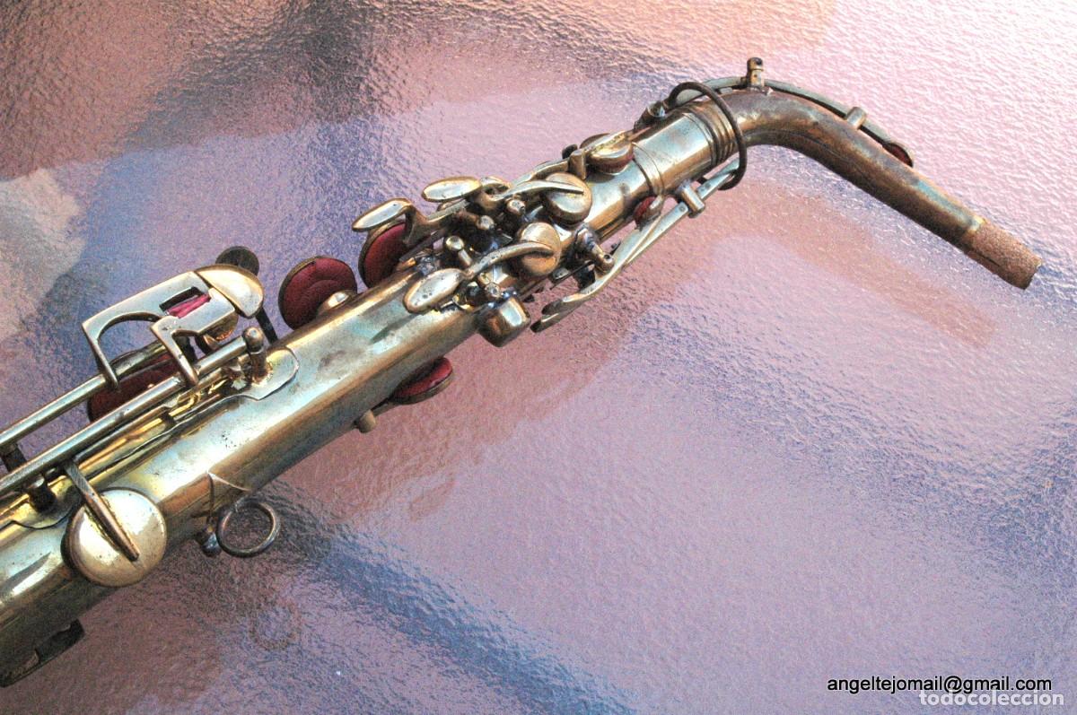 Instrumentos musicales: Saxof&oacute;n alto, Antig&uuml;o, Cl&aacute;sico. - Foto 6