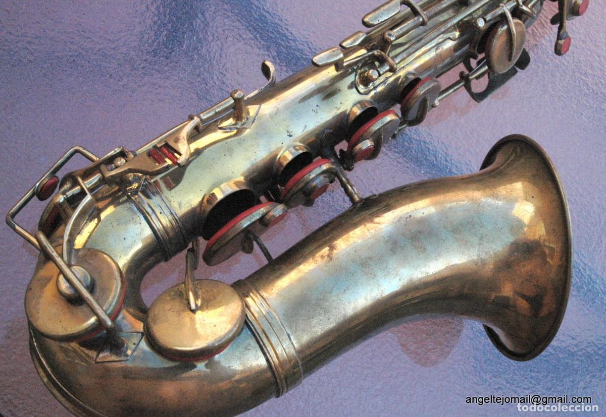 Instrumentos musicales: Saxof&oacute;n alto, Antig&uuml;o, Cl&aacute;sico. - Foto 9