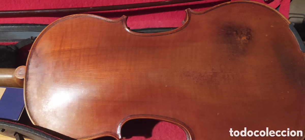 Instrumentos musicales: Viol&iacute;n casa Mansuy finales XIX - Foto 3