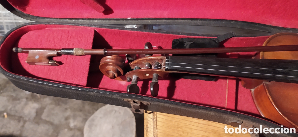 Instrumentos musicales: Viol&iacute;n casa Mansuy finales XIX - Foto 4