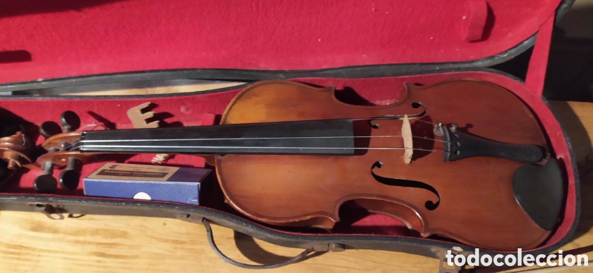 Instrumentos musicales: Viol&iacute;n casa Mansuy finales XIX - Foto 5