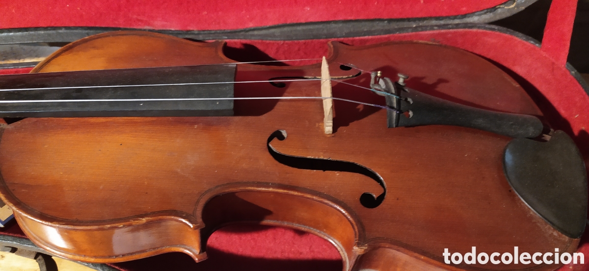 Instrumentos musicales: Viol&iacute;n casa Mansuy finales XIX - Foto 6
