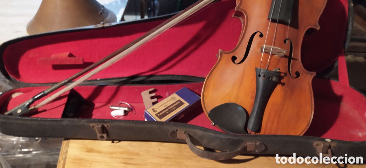 Instrumentos musicales: Viol&iacute;n casa Mansuy finales XIX - Foto 8