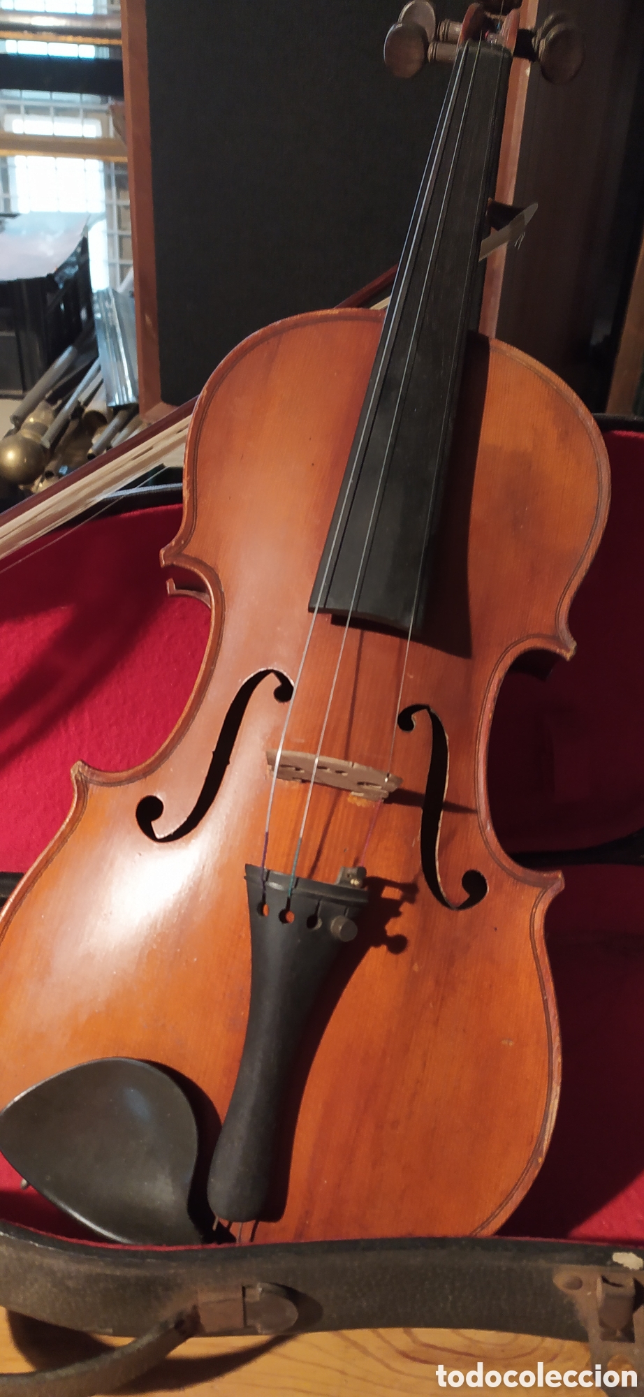 Instrumentos musicales: Viol&iacute;n casa Mansuy finales XIX - Foto 9