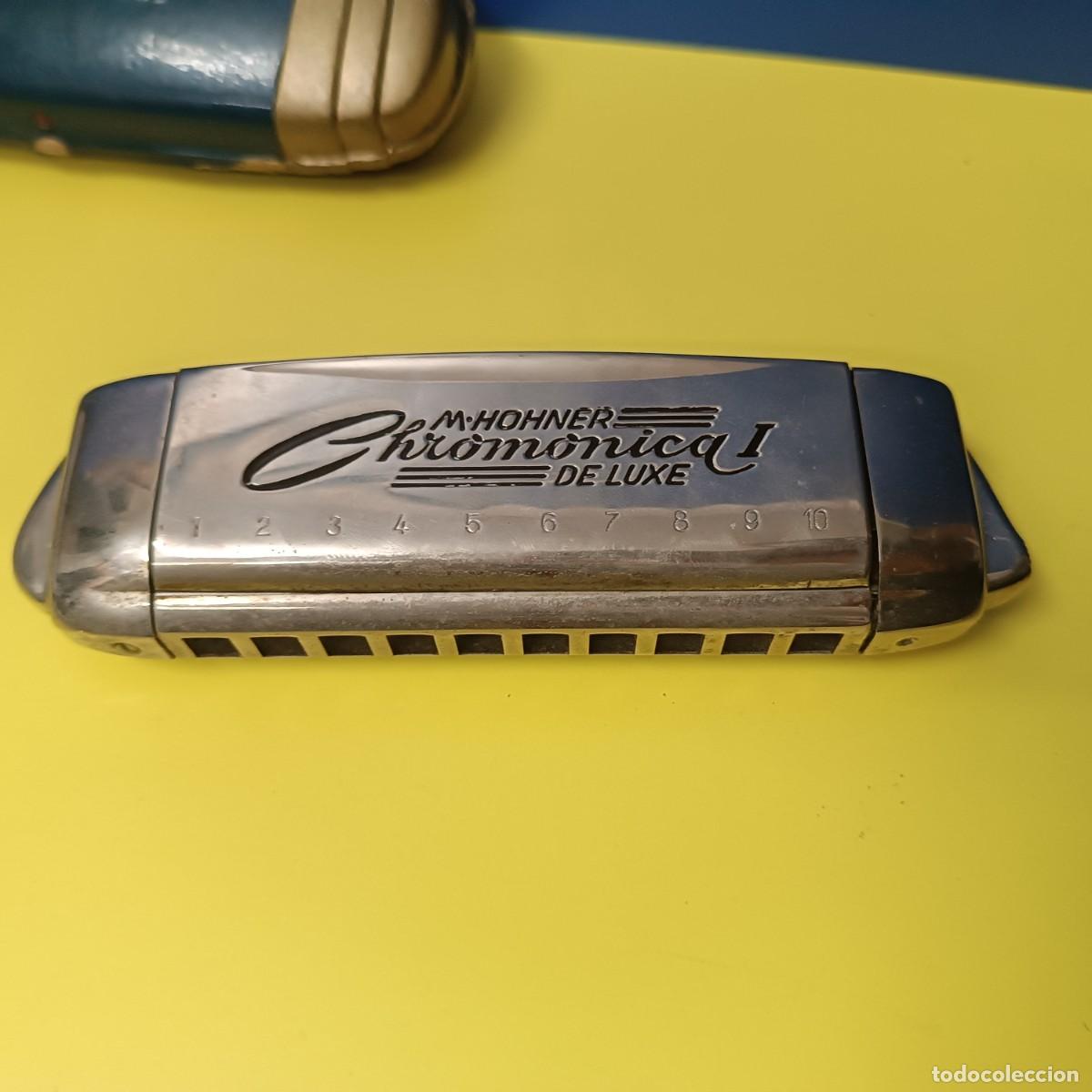 Instrumentos musicales: ARMONICA - HOHNER - M-HOHNER CHROMONICA I DE LUXE CON FUNDA - Foto 2