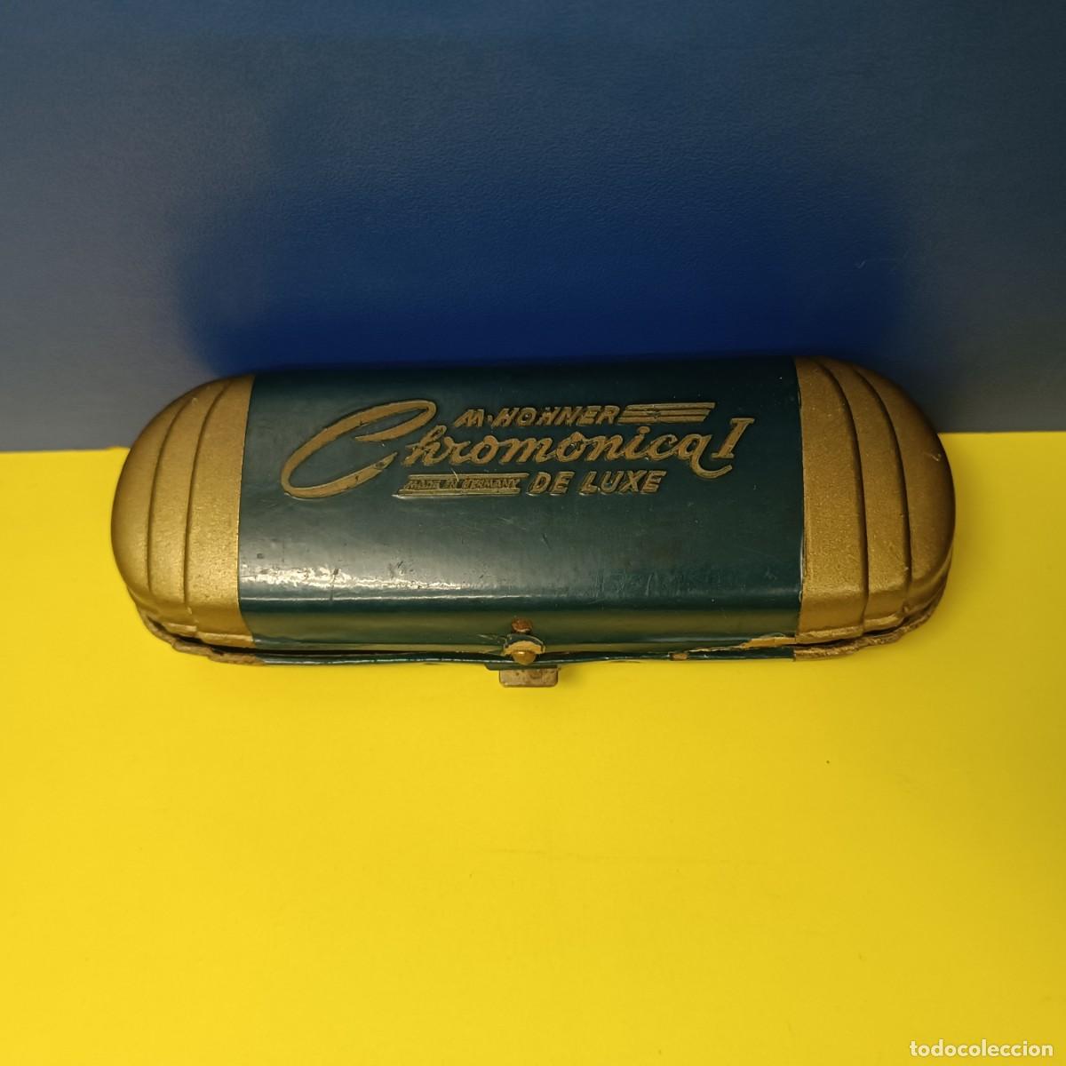 Instrumentos musicales: ARMONICA - HOHNER - M-HOHNER CHROMONICA I DE LUXE CON FUNDA - Foto 4
