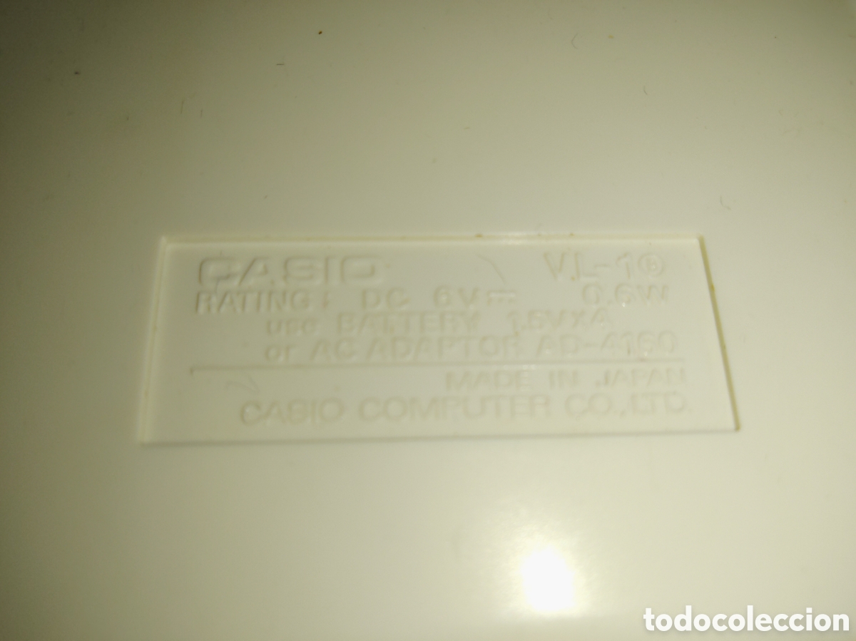 Instrumentos musicales: TECLADO VL-TONE CON SU FUNDA ORIGINAL FUNCIONA - Foto 6