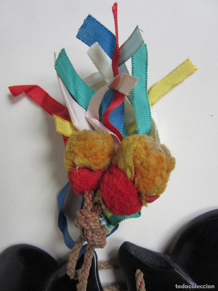 Instrumentos musicales: PAREJA DE CASTA&Ntilde;UELAS CON BORLAS Y CINTAS - Foto 9