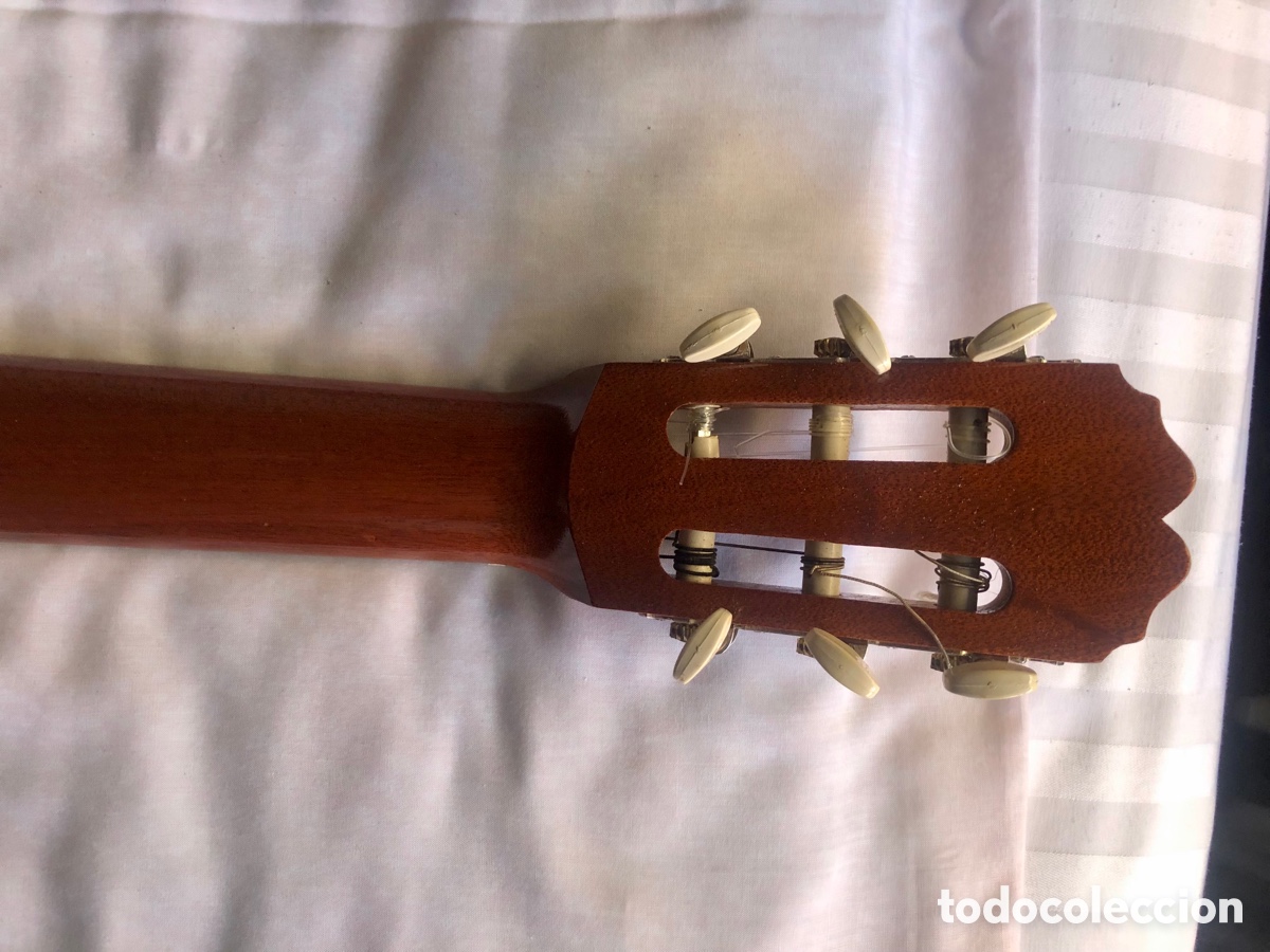 Instrumentos musicales: Guitarra espa&ntilde;ola Ritmo. Funda y cejilla. ASM - Foto 5
