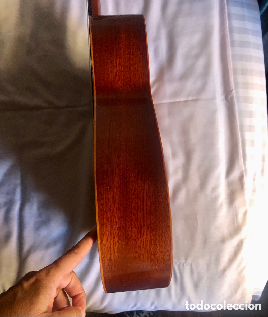 Instrumentos musicales: Guitarra espa&ntilde;ola Ritmo. Funda y cejilla. ASM - Foto 9