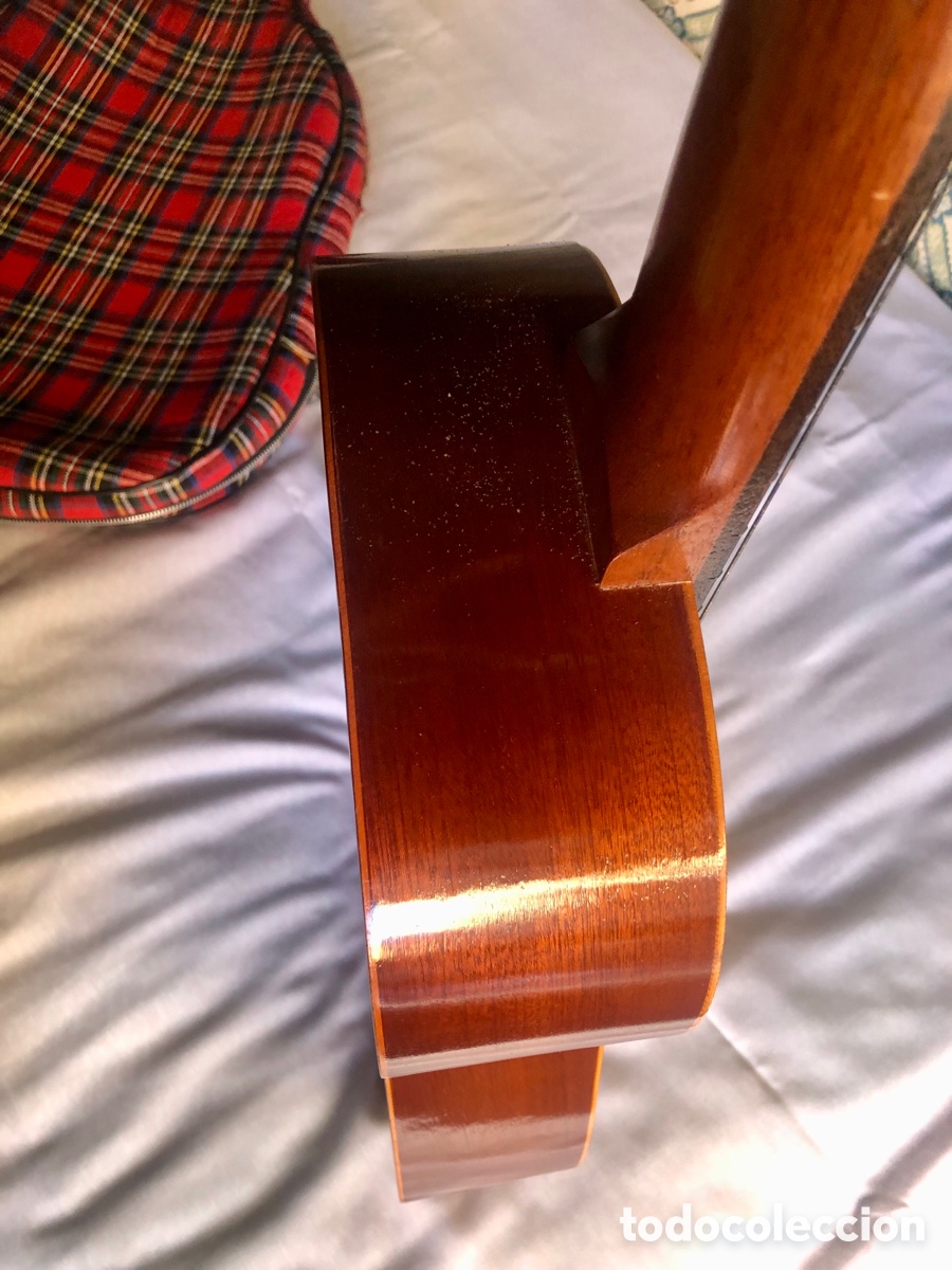 Instrumentos musicales: Guitarra espa&ntilde;ola Ritmo. Funda y cejilla. ASM - Foto 12