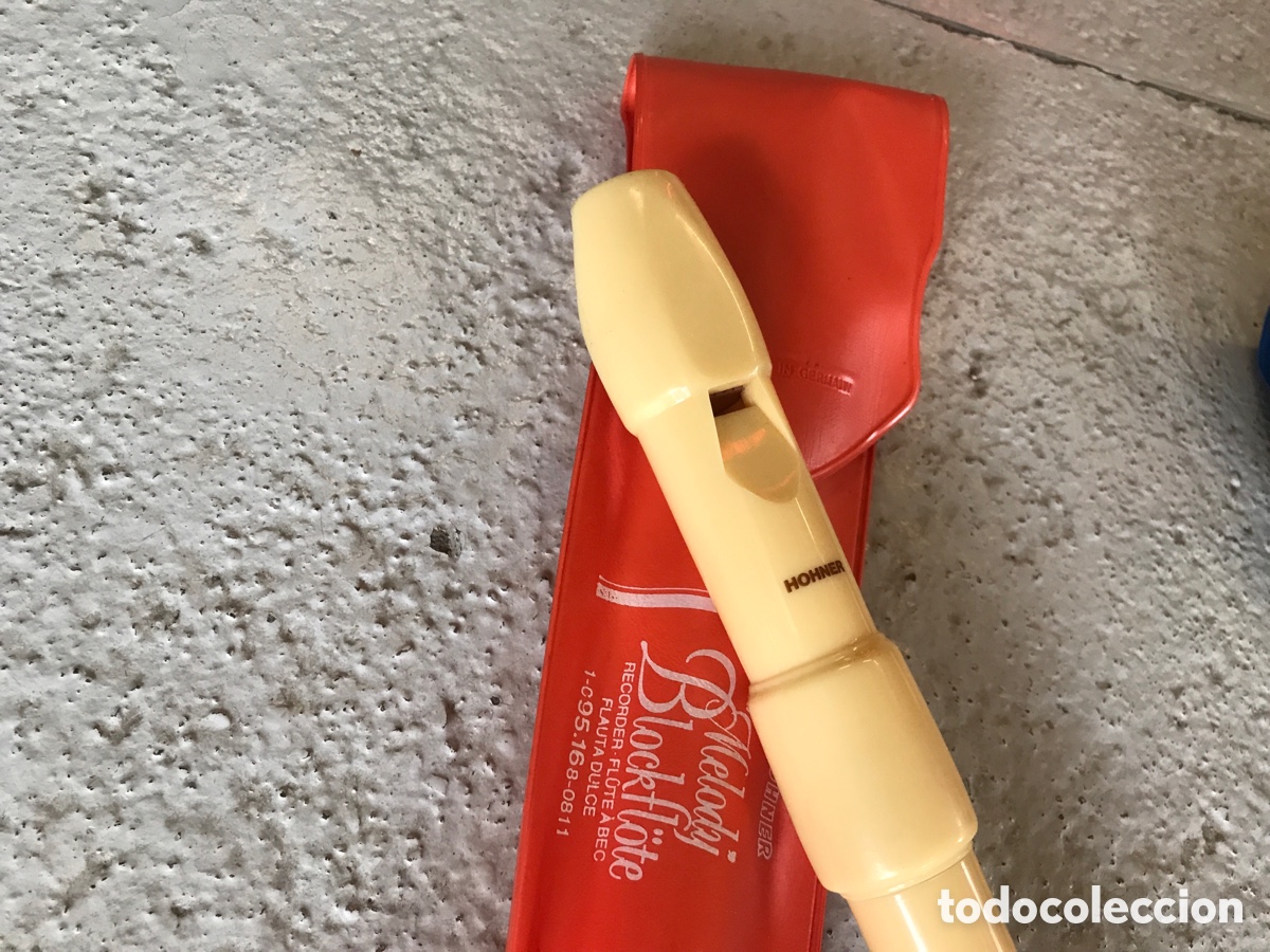 Instrumentos musicales: Flauta Honner. Pareja. Pasta/pl&aacute;stico y madera. - Foto 2