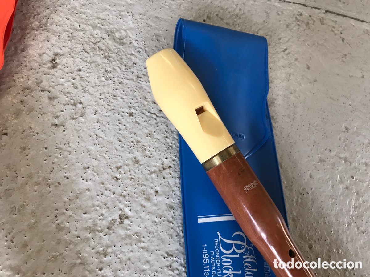 Instrumentos musicales: Flauta Honner. Pareja. Pasta/pl&aacute;stico y madera. - Foto 3