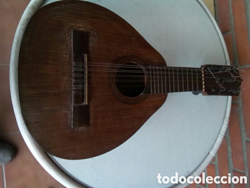 Instrumentos musicales: Bandurria muy antigua. - Foto 3