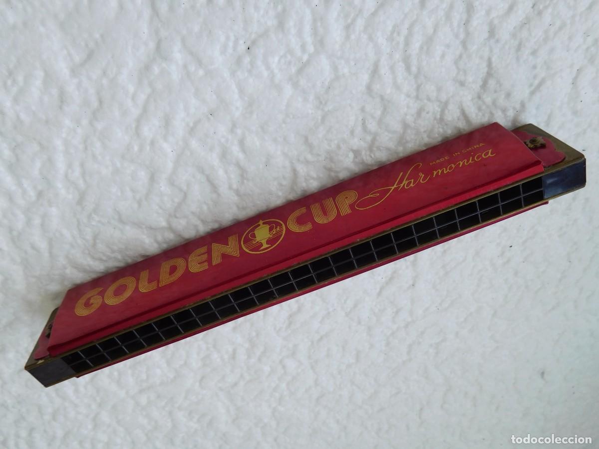 Instrumentos musicales: ARMONICA GOLDEN CUP. 19CM. - Foto 2