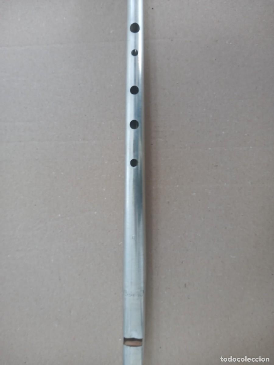 Instrumentos musicales: Bonita flauta esta&ntilde;o y madera - Foto 3