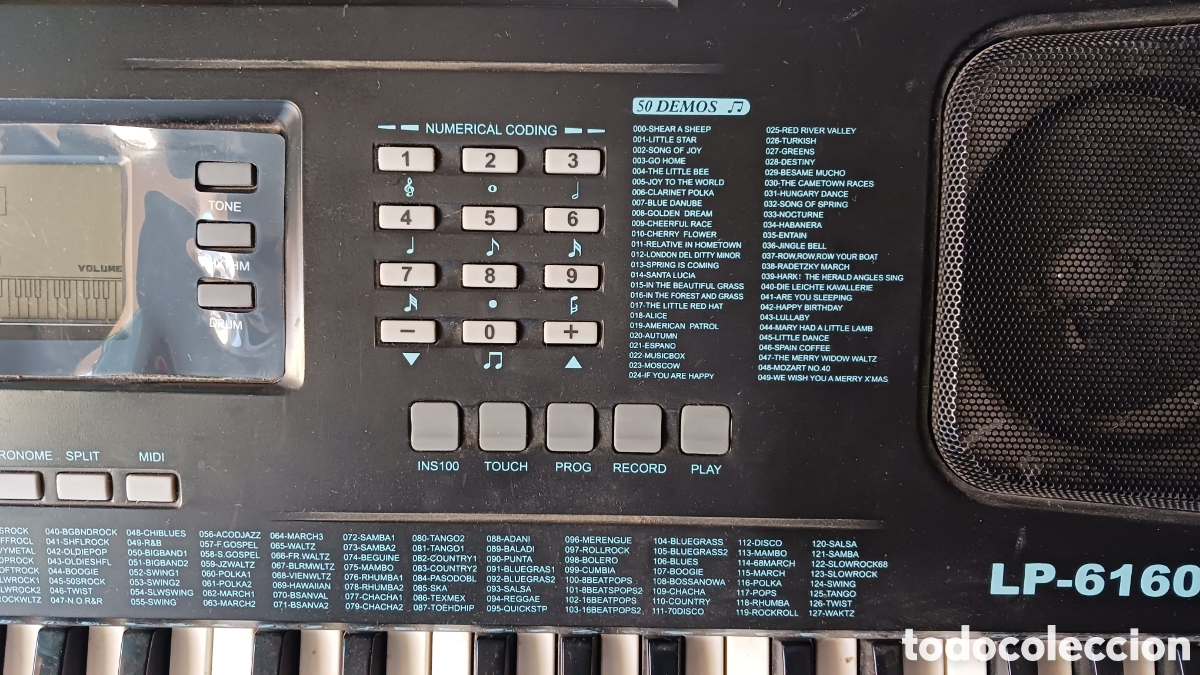 Instrumentos musicales: Teclado electr&oacute;nico stereo LP-6160 A - Foto 2