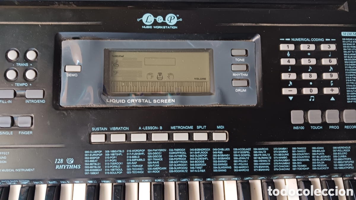 Instrumentos musicales: Teclado electr&oacute;nico stereo LP-6160 A - Foto 3