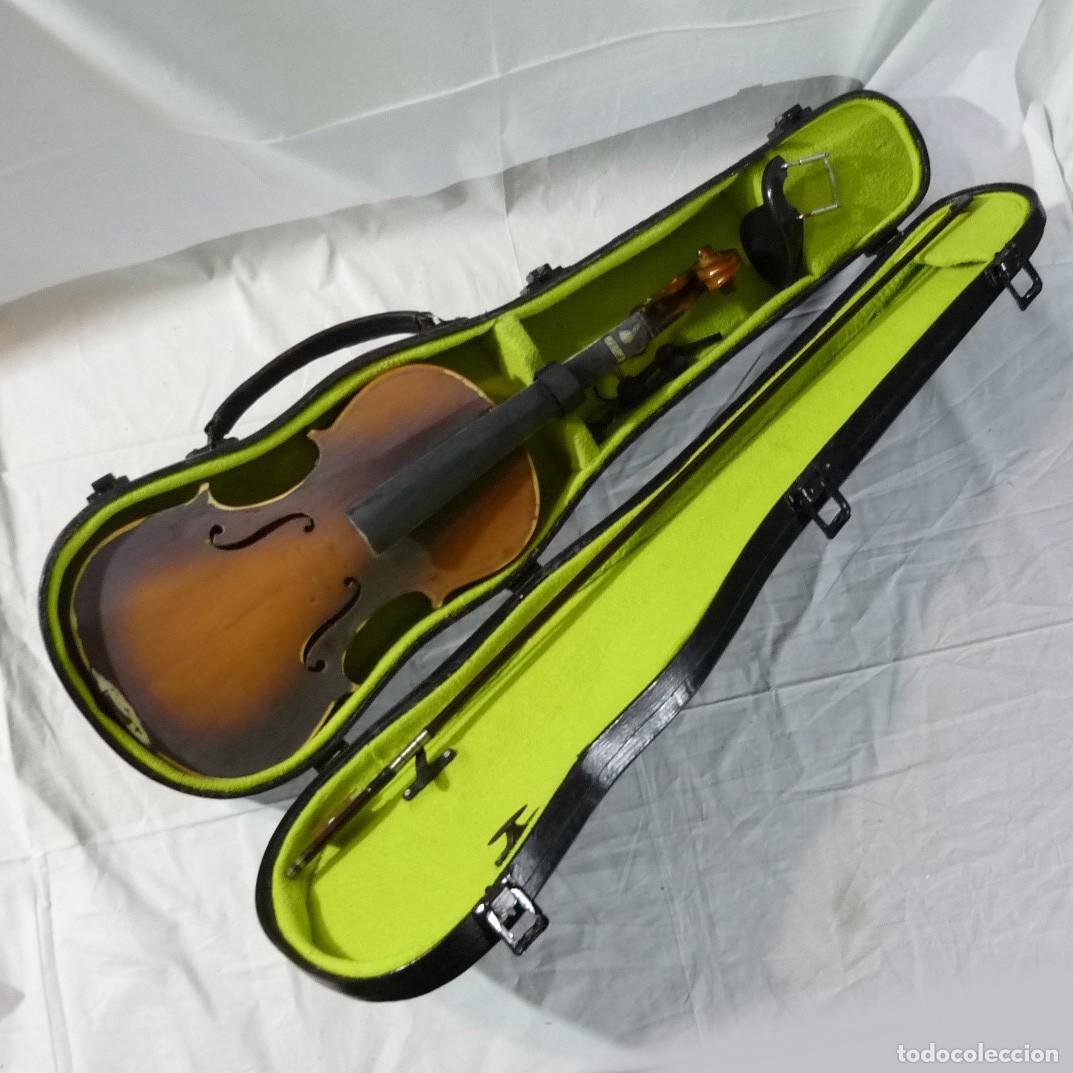 Instrumentos musicales: Viol&iacute;n con estuche - Foto 1