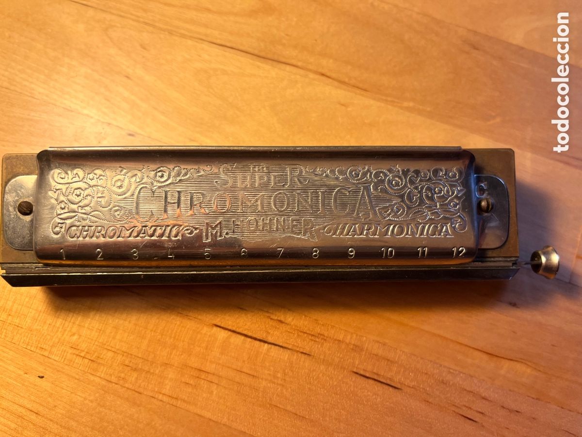 Instrumentos musicales: SUPER HARMONICA HOHNER CHROMATIC - Foto 4