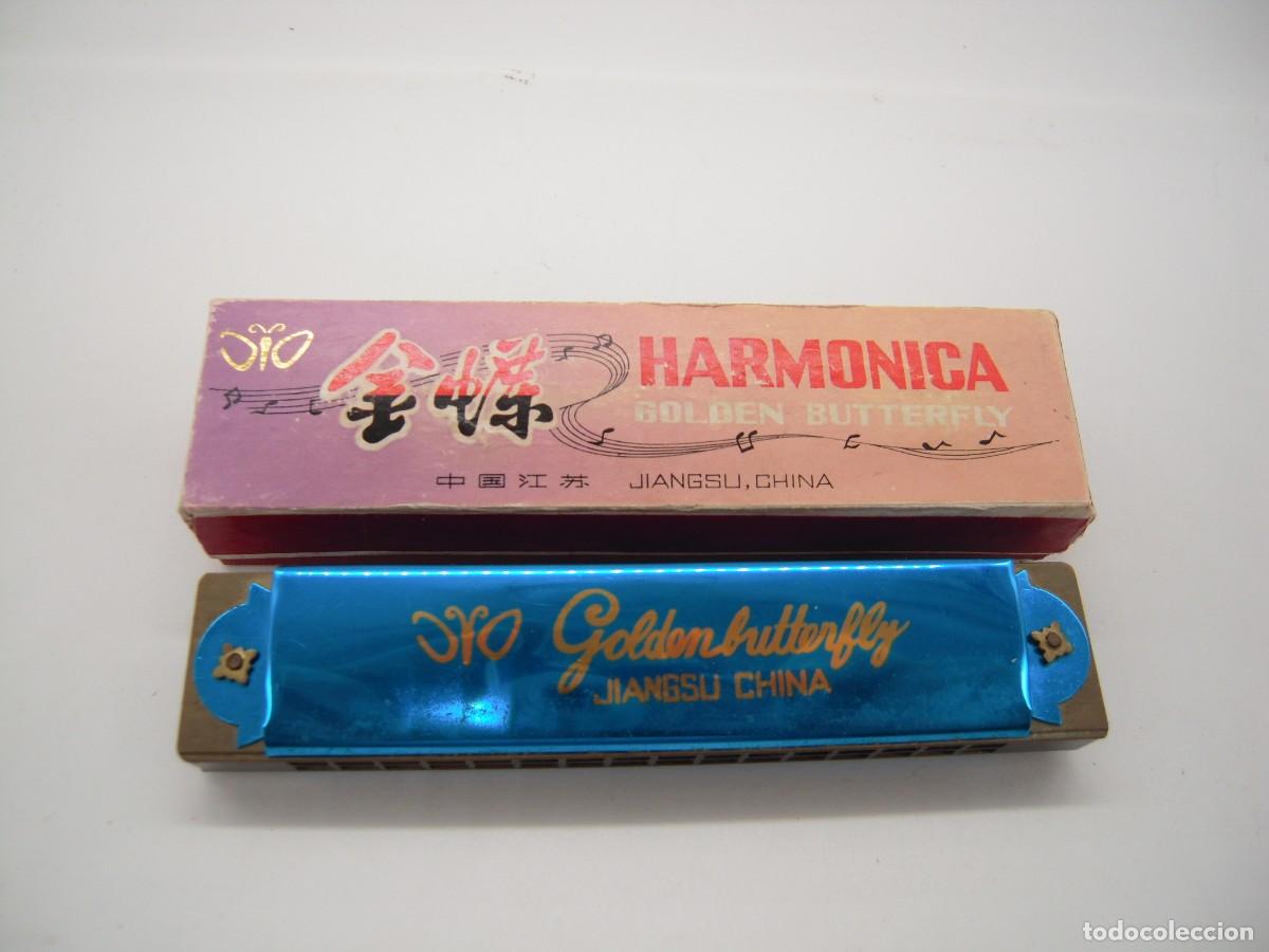 Instrumentos musicales: harmonica golden butterfly - Foto 1