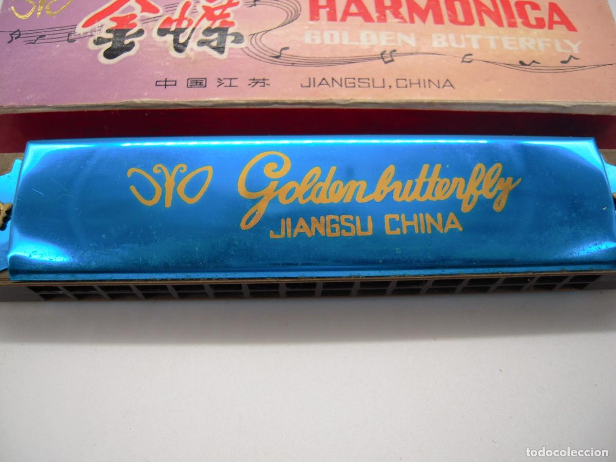 Instrumentos musicales: harmonica golden butterfly - Foto 2