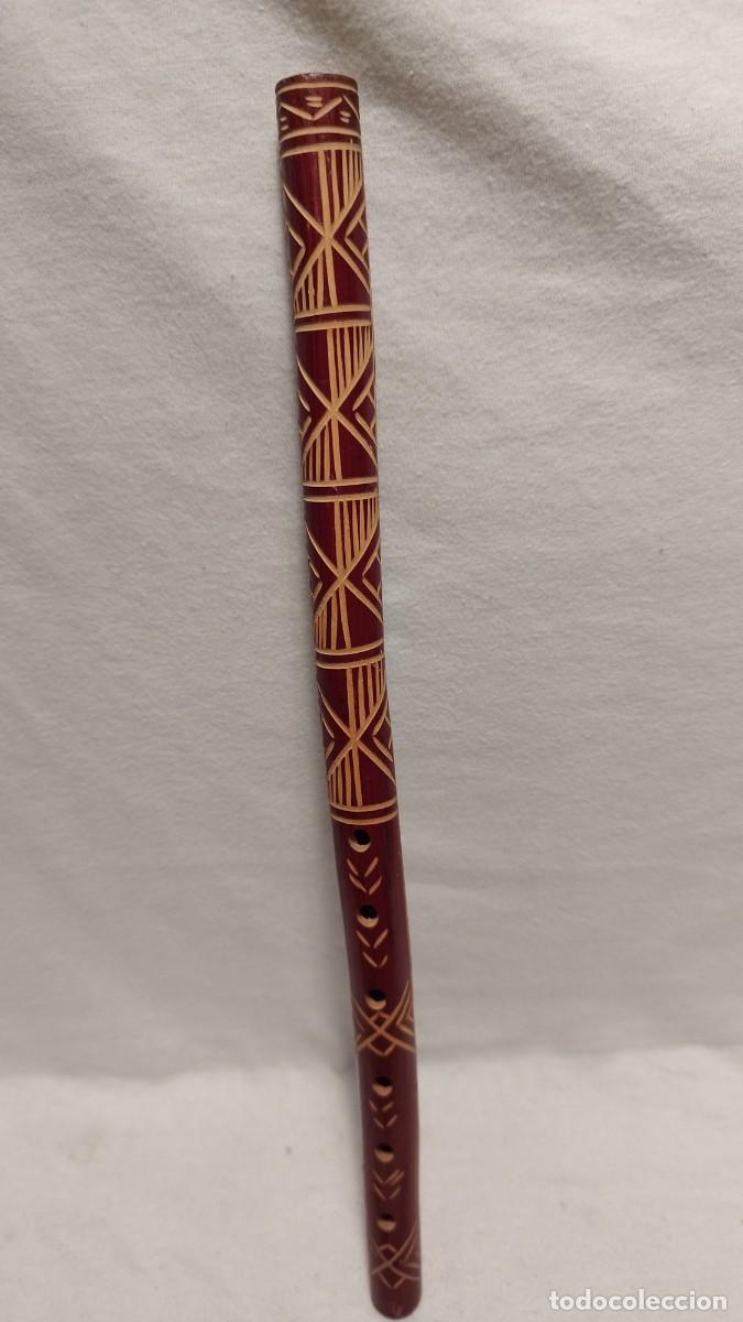 Instrumentos musicales: Flauta de Madera &Eacute;tnica,a identificar - Foto 3