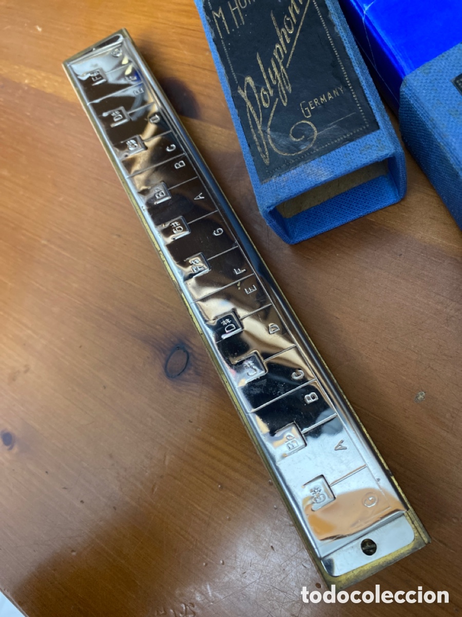 Instrumentos musicales: Armonica M. Hohner Polyphonia N&ordm; 6 - Foto 3