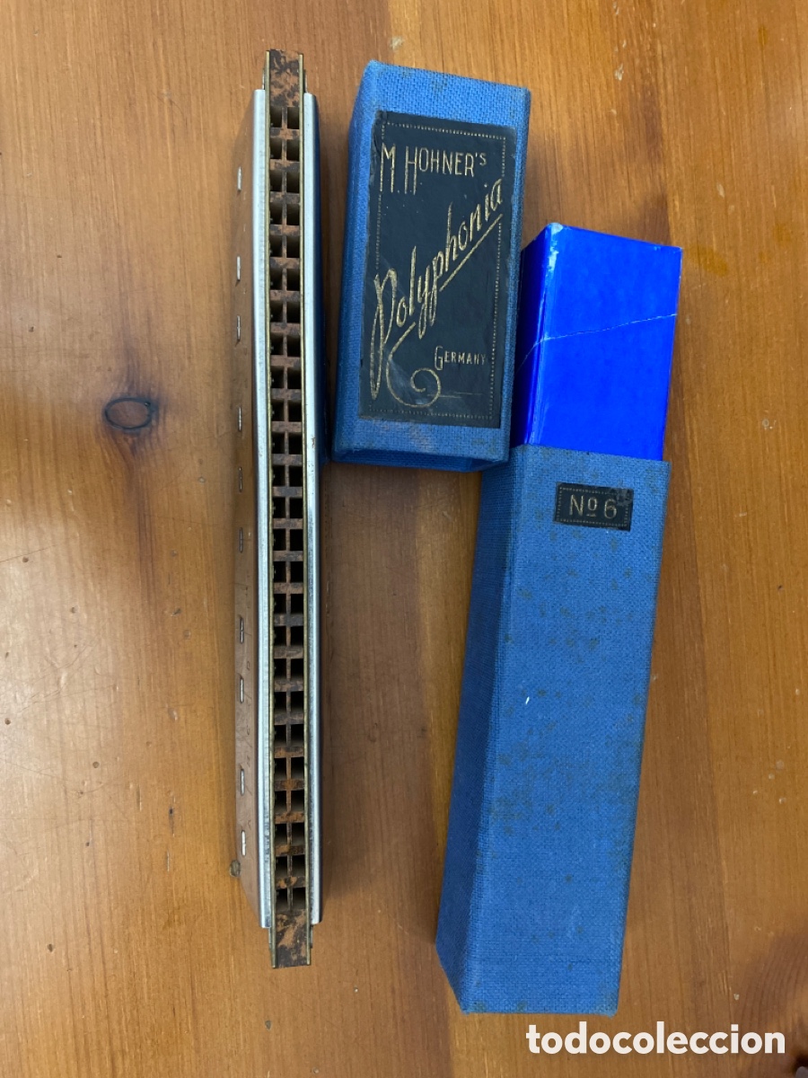 Instrumentos musicales: Armonica M. Hohner Polyphonia N&ordm; 6 - Foto 1